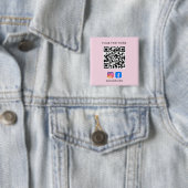 QR-Code mit Social Media-Icons Benutzerdefiniert r Button (Beispiel)