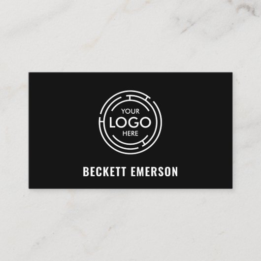 QR-Code Modern Visitenkarte (Vorderseite)