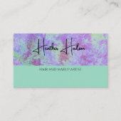 QR-Code Moderne Minimalistische Visitenkarte (Vorderseite)