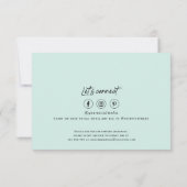 QR-Code Moderne moderne Netzwerke kleiner Unterneh Dankeskarte (Rückseite)