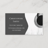 QR-Code - Modernes Grau Visitenkarte (Vorderseite)