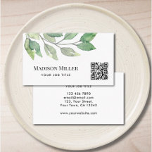 QR Code Modernes Grün