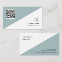 QR-Code Modernes, Minimalistisches, sauberes Unter