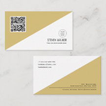 QR-Code Modernes, Minimalistisches, sauberes Unter