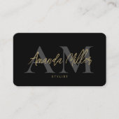 QR-Code Modernes, Minimalistisches, vertikales Mon Visitenkarte (Vorderseite)