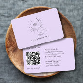 QR-Code - Moon Eye Yoga Reiki Wellness Visitenkarte