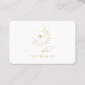 QR-Code - Moon Eye Yoga Reiki Wellness Visitenkarte (Vorderseite)