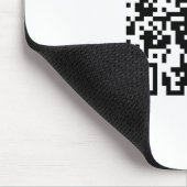 QR-Code Mousepad (Ecke)