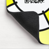 QR-Code Mousepad (Ecke)