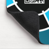 QR-Code Mousepad (Ecke)