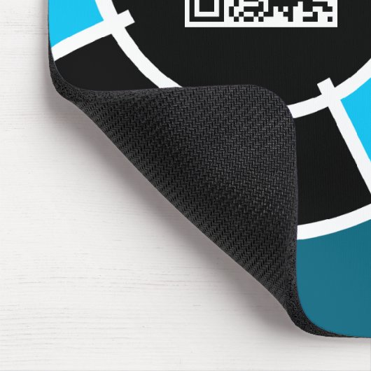 QR-Code Mousepad (Ecke)