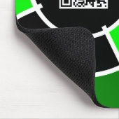 QR-Code Mousepad (Ecke)