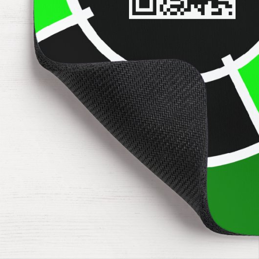 QR-Code Mousepad (Ecke)