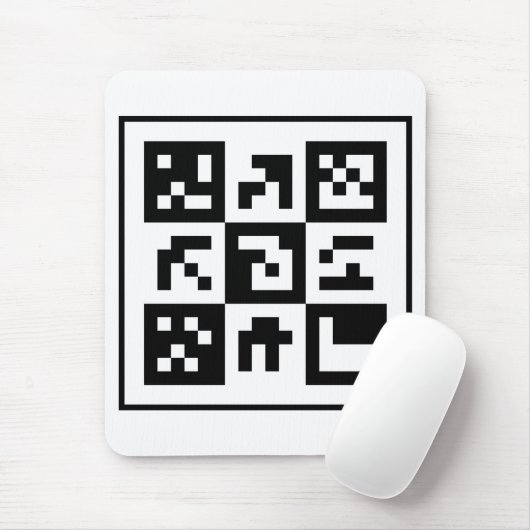 qr Code Mousepad (Mit Mouse)