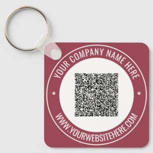QR-Code Name Website-Farben Werbung Schlüsselanhän Schlüsselanhänger