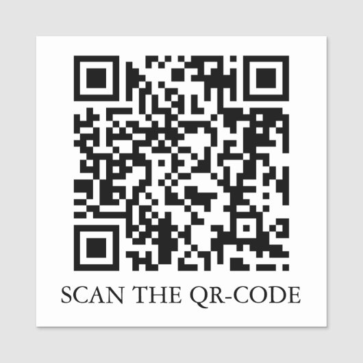 QR-Code Namensschild (Vorderseite)