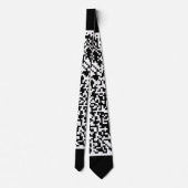 QR Code Neck Tie Design your own Krawatte (Rückseite)