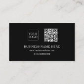 Qr Code Niedlich Paws Dog Cat Pets Business Servic Treuekarte (Rückseite)