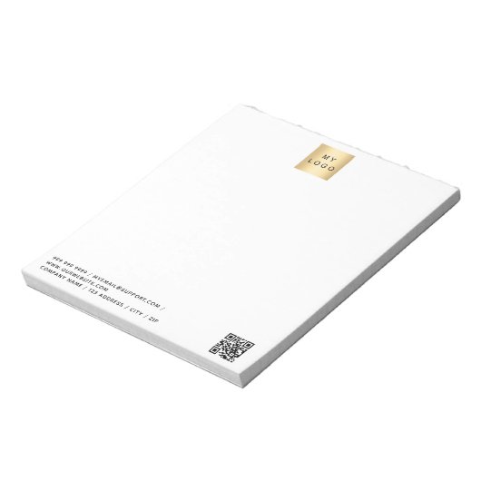 QR-Code Notizblock (Rotiert)