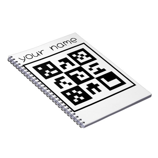 qr Code Notizblock (Rechte Seite)