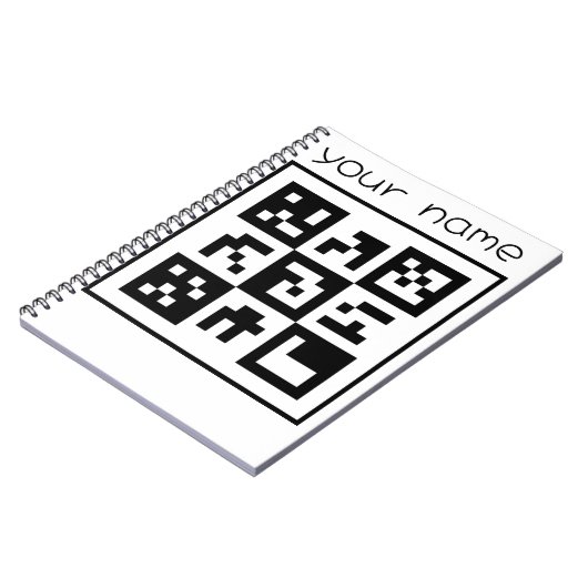 qr Code Notizblock (Linke Seite)