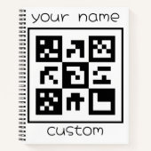 qr Code Notizblock (Vorderseite)