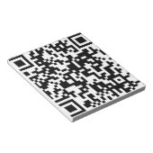 QR-Code Notizblock (angewinkelt)