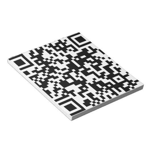 QR-Code Notizblock (angewinkelt)