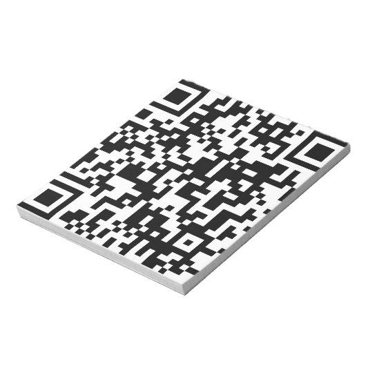 QR-Code Notizblock (Rotiert)