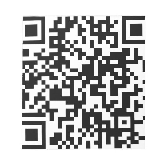 QR-Code Notizblock (Vorderseite)