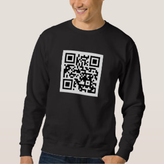 QR-Code nur MännergrundSweatshirt Sweatshirt