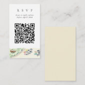 QR Code Online Beach Positano Website UAWG Begleitkarte (Vorne/Hinten)