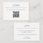 QR-Code Online-UAwg Begleitkarte (Vorne/Hinten)