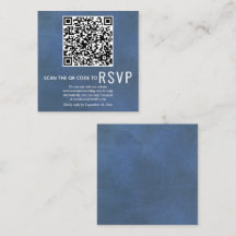 QR-Code Online-UAWG Blauer Hochzeit