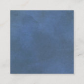 QR-Code online UAWG Blue Hochzeitkarte Begleitkarte (Rückseite)