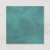 QR-Code online UAWG flecken aquamarin blauer Hochz Begleitkarte (Rückseite)