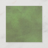 QR-Code online UAWG Green Hochzeitskarte Begleitkarte (Rückseite)