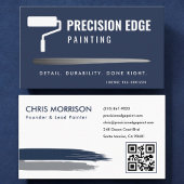 QR Code Painting Company Professional Visitenkarte