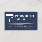 QR Code Painting Company Professional Visitenkarte (Vorderseite)