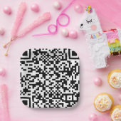 Qr-Code Pappteller (Party)