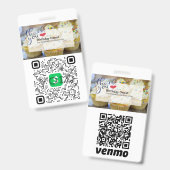 QR Code Payment Process ID Abzeichen Ausweis (Vorder- & Rückseite)