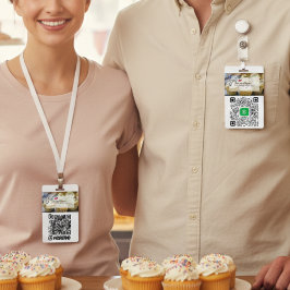 QR Code Payment Process ID Abzeichen Ausweis