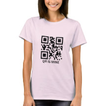 QR-Code personalisiertes T-Shirt