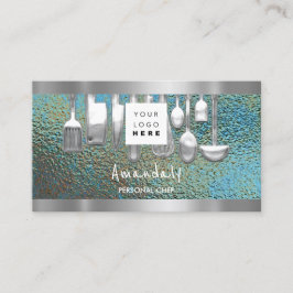 QR Code Persönlicher Koch Cooking Restaurant Grung Visitenkarte