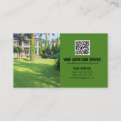 QR-Code Pflegenetzwerke modern  Visitenkarte (Vorderseite)