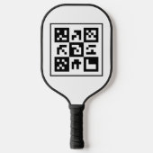qr Code Pickleball Schläger (Vorderseite)