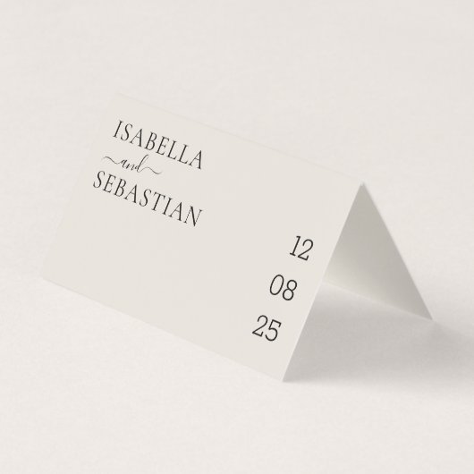 QR-Code-Playlist für Hochzeitneutralcreme (Rückseite)