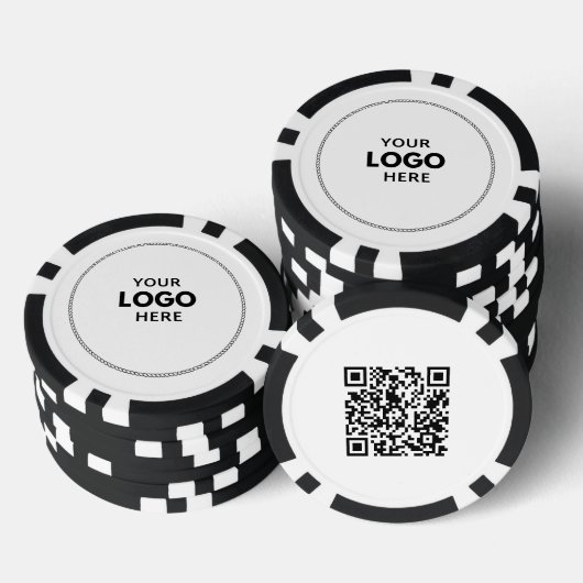 QR-Code Pokerchips (Stapel)