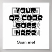 QR Code Poster (Vorne)