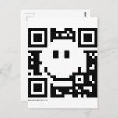QR-Code Postkarte (Vorne/Hinten)